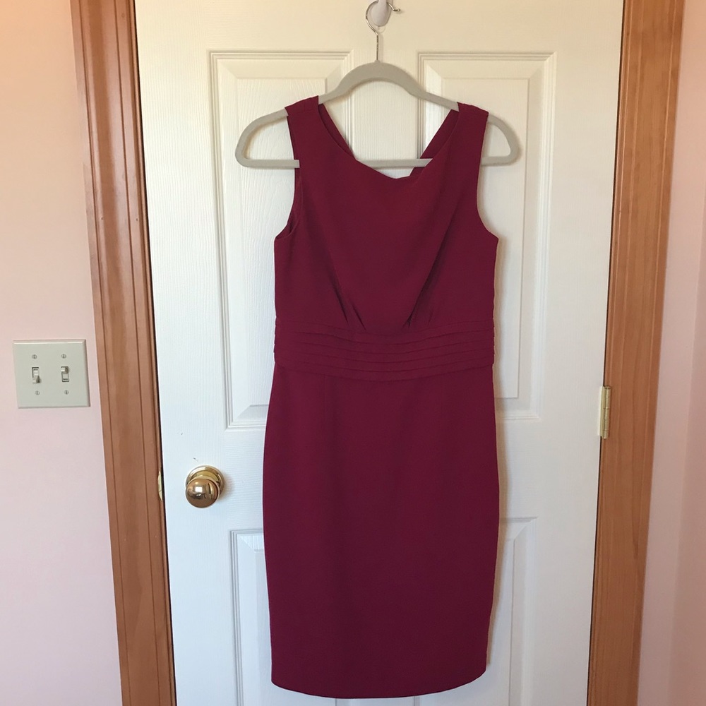 Dark red Sleeveless Banana Republic dress size 6